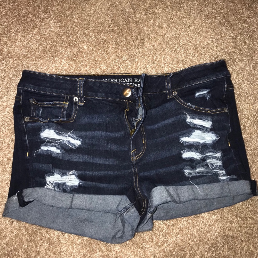 American eagle jean shorts